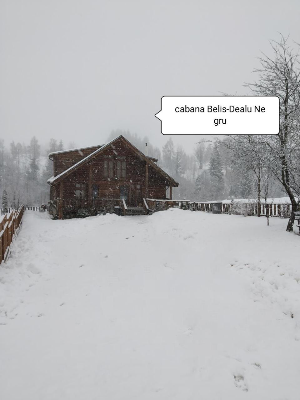 Cabana Belis Dealu Negru Beliş Exterior foto